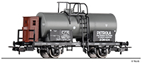 Tillig 77043 - H0 - Kesselwagen PETROLA Zürich, CFR, Ep. II